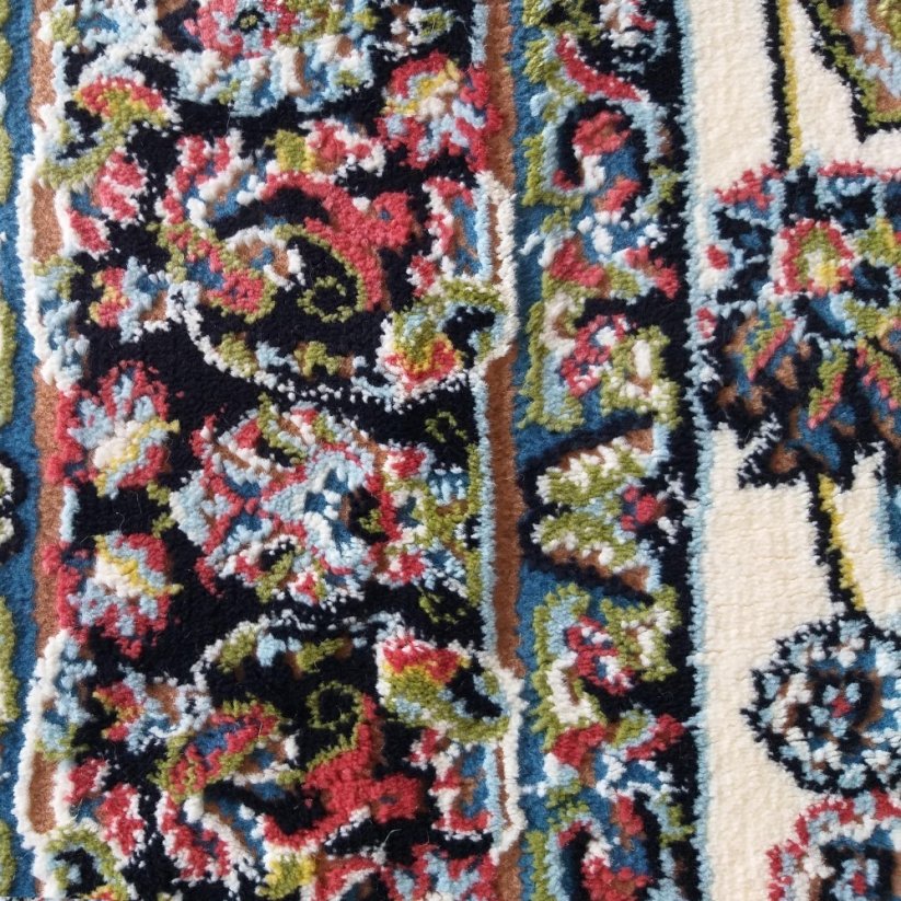 Luxus vintage szőnyeg bézs színben, tökéletes színmintával