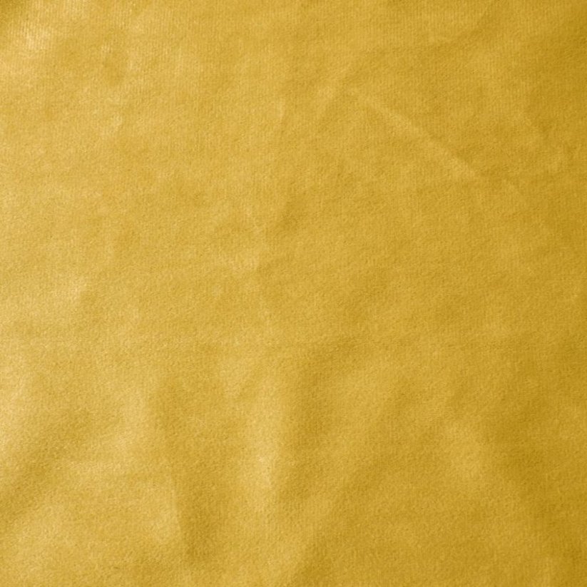 Blackout sárga bársonyos sötétítő függöny - Méret: Hossz: 250 cm