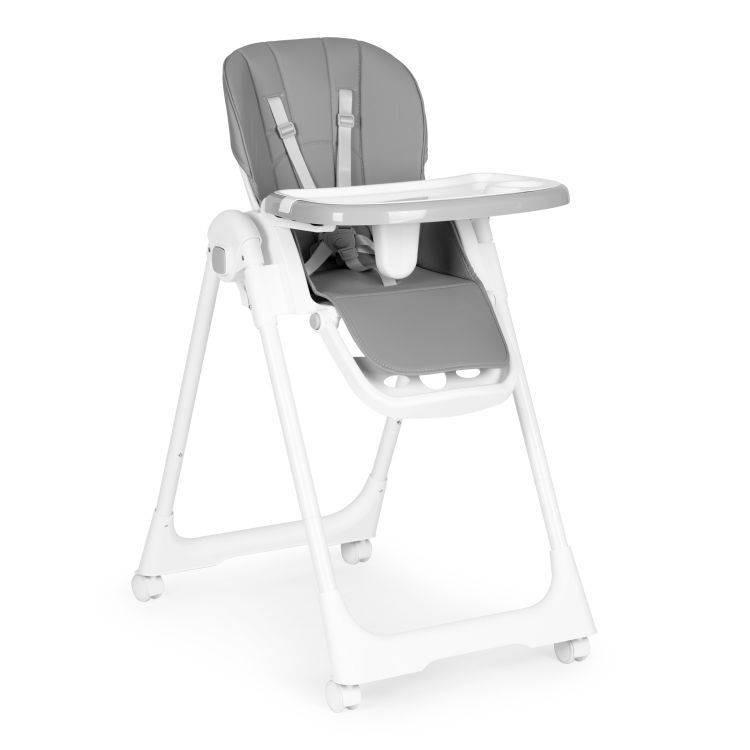 Dječja blagovaonska stolica u sivoj boji
