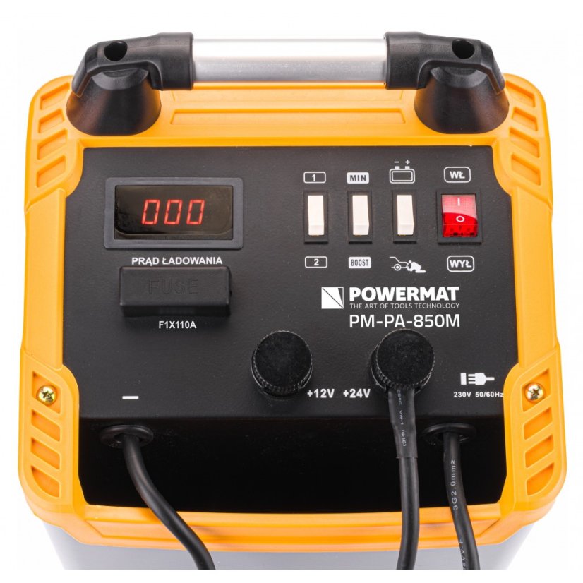 850A 12/24V nabíječka baterií PM-PA-850M se startérem