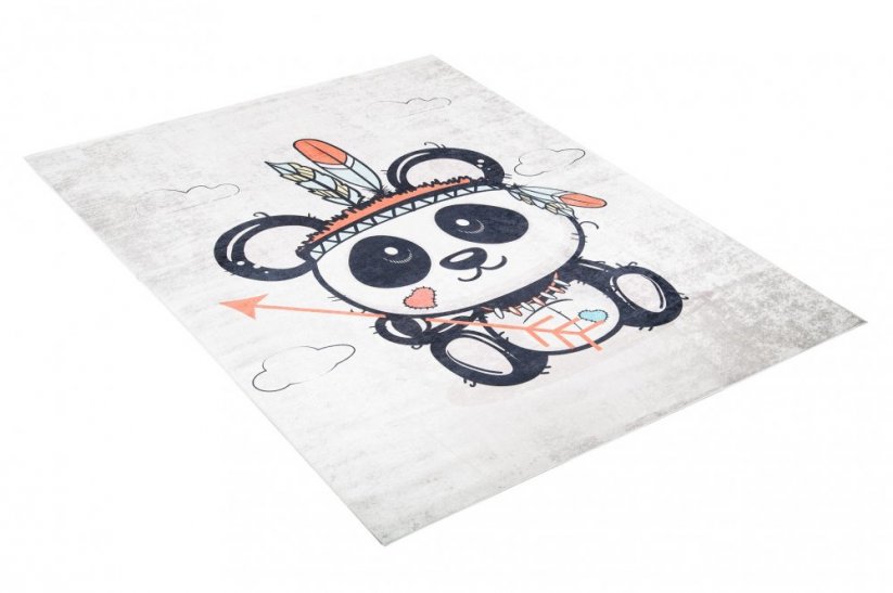 Dětský koberec s motivem rozkošné indické pandy - Rozměr koberce: Šířka: 160 cm | Délka: 220 cm