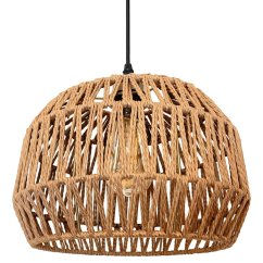 Viseća lampa od jutenog užeta