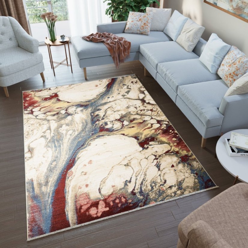 Dizajnový koberec s elegantným vzorom