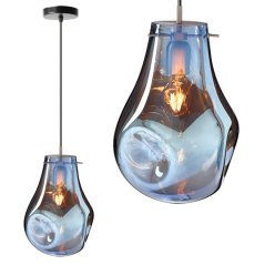 Design függőlámpa - BLUE SMOKE