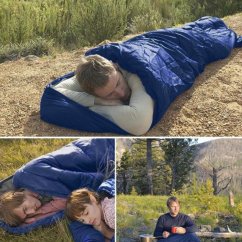 Vízálló túrázó hálózsák kapucnival 210 x 75 cm