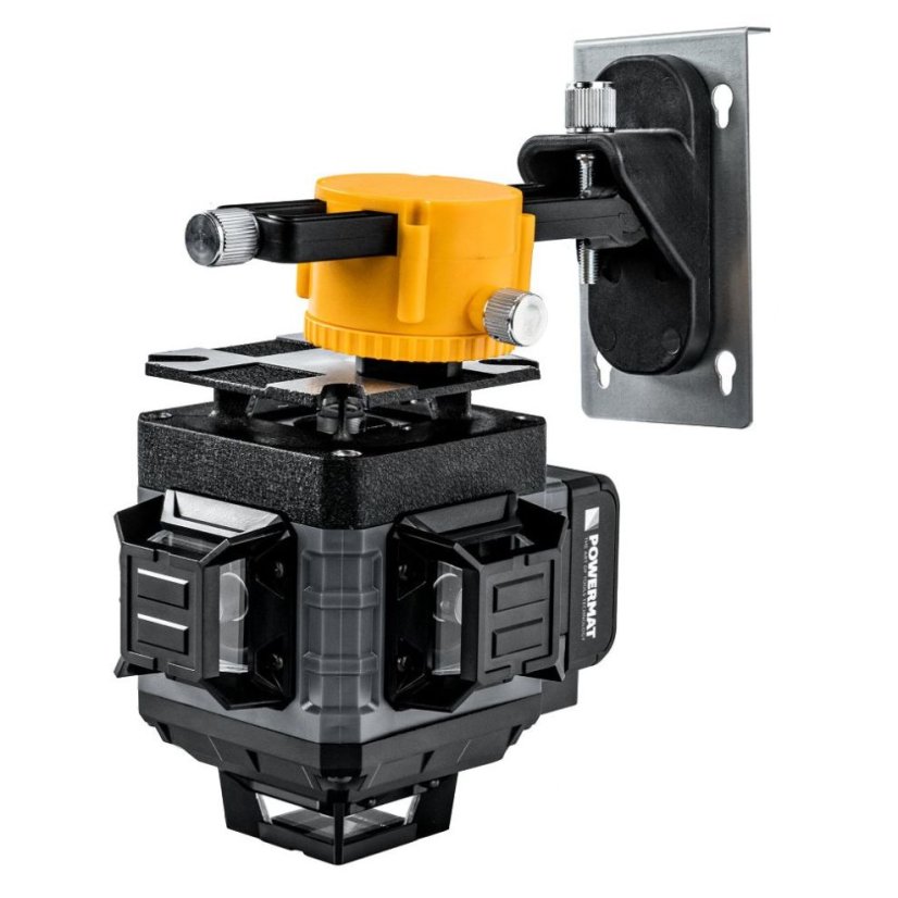Križni laser 4D 16 linija 360° zeleni laser 40 m + tronožac PM-PLK-4DM2