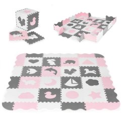 Schaumstoffmatte für Kinder 151 x 151 cm - Puzzle