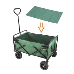 Skládací vozík NEO TOOLS – nosnost 80 kg, otočná kolečka 20 cm