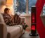 Termoventilatore a colonna KAMINER IGNISSE 2000W con effetto camino