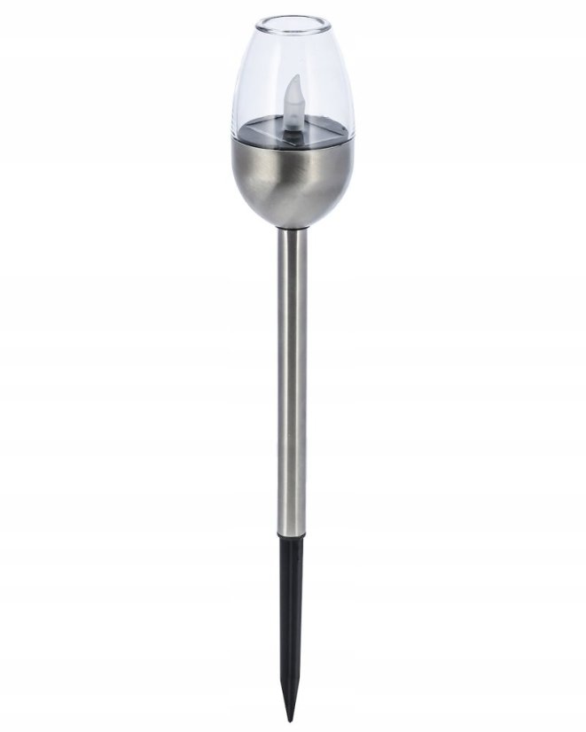 Solar-Gartenlampe mit Flammeneffekt