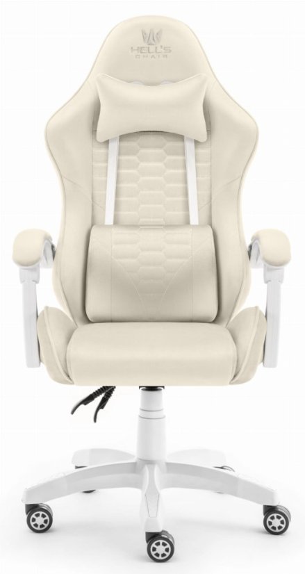 HC-1000 játékszék BEIGE - bársony szövet