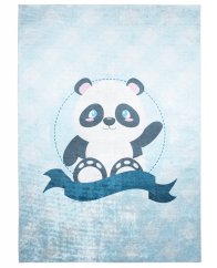 Kinderteppich mit einem niedlichen Panda