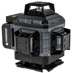 Cruce laser 4D 16 linii 360° laser verde 40 m + trepied PM-PLK-4DM2