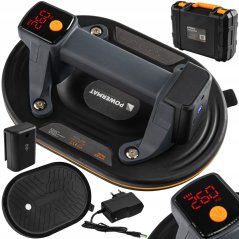 Batériová vákuová prísavka 260 kg PM-PPS-260M - LCD, 200 mm