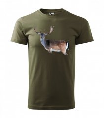 Lovska majica z motivom jelena