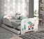 Letto completo per bambini 140 x 70 cm - T-REX Letto completo per bambini 140 x 70 cm - T-REX