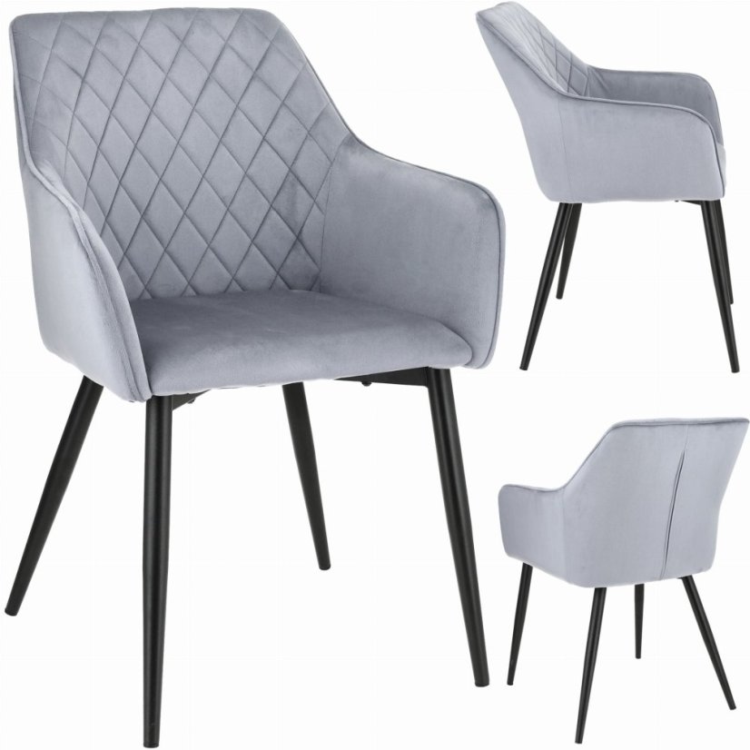 Zamatová jedálenská stolička APIS