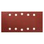 Carta vetrata velcrata 115 x 230 mm, K120, 5 pezzi, con fori 54H005 GRAFIT