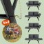 Gartenbank 2in1 aus Polyrattan 176 × 56 × 81 cm