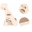 Detské WC sedadlo so schodíkmi a operadlom, nastaviteľná výška