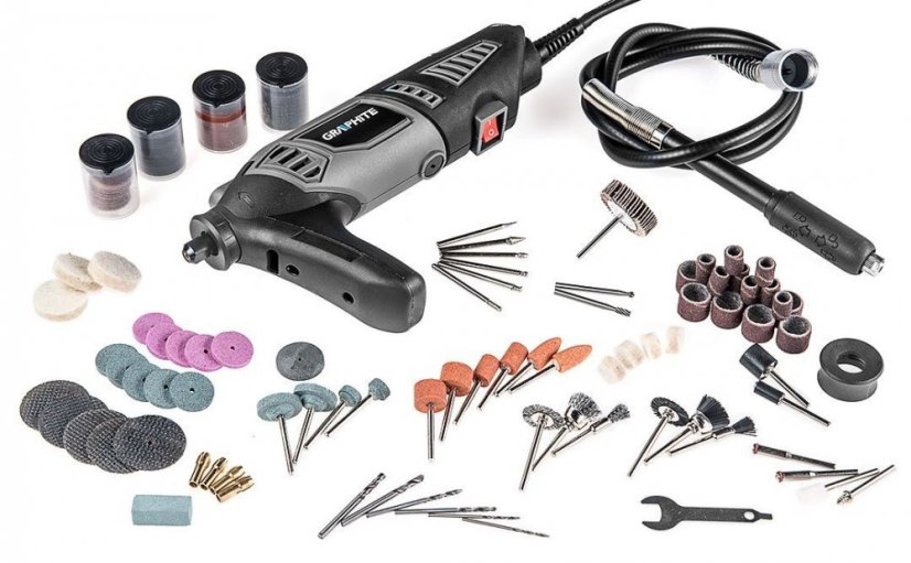 Mini smerigliatrice con potenza di 170W 59G019 GRAPHITE