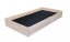 Letto rialzato in legno naturale 200 x 80 x 27 cm