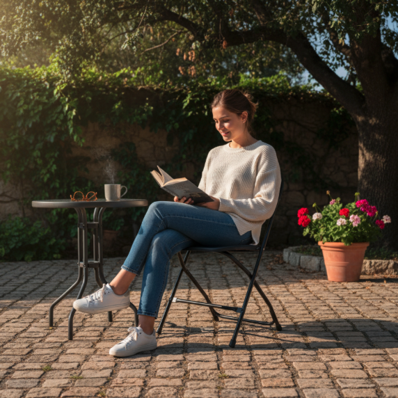 Skládací cateringová židle 49,5 x 45 x 81 cm