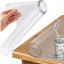 Chránič stolu 120 x 60 cm z měkkého skla – průhledná PVC podložka