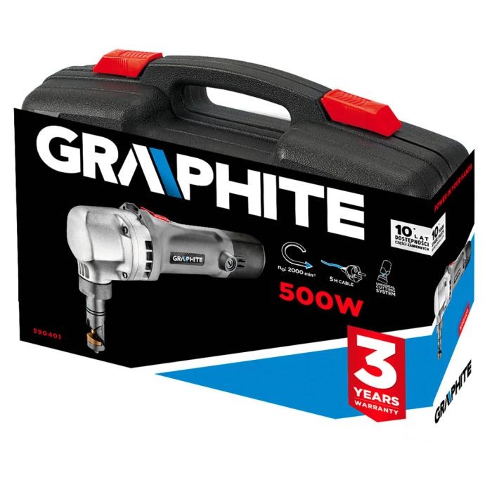 Foarfece pentru tablă 500W 59G401 GRAPHITE