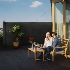 Bočná terasová markíza 200×300 cm – antracitová
