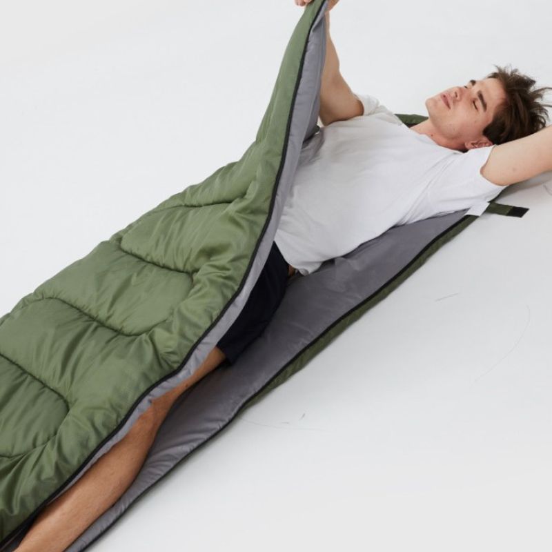 Vízálló túrázó hálózsák kapucnival 210 x 75 cm