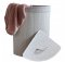 Corner bambus coș de rufe cu capac 60L