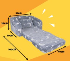 Im Dunkeln leuchtender Kinder-Liegestuhl