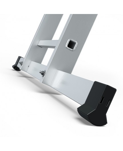 Многофункционална алуминиева стълба с 3 x 13 стъпала и товароносимост 150 kg