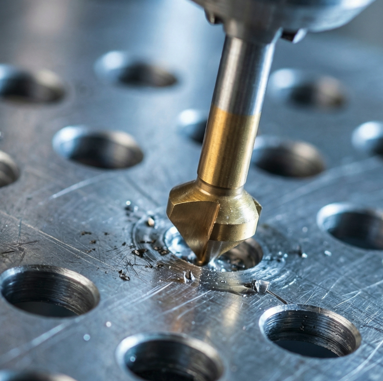 Комплект конусни зенкери HSS 90 - за метал и дърво, 6 бр.