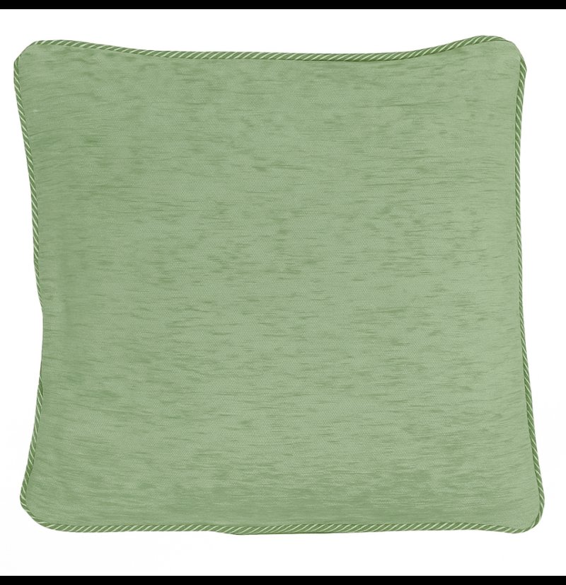 Față de pernă din tapiserie cu margine decorativă 42 × 42 cm - diverse culori - Culoare: Crem