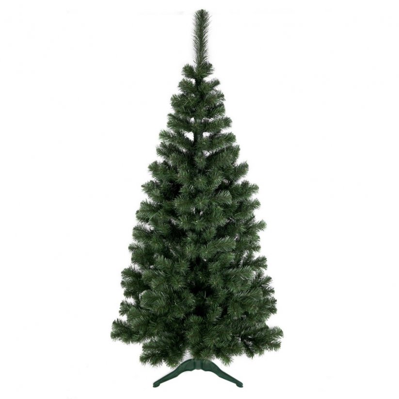 Nádherný vánoční stromek borovice s hustým jehličím 220 cm
