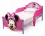 Myška Minnie ružovo fialové postele pre dievčatá