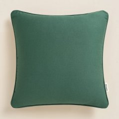 Elegante federa in verde 40 x 40 cm