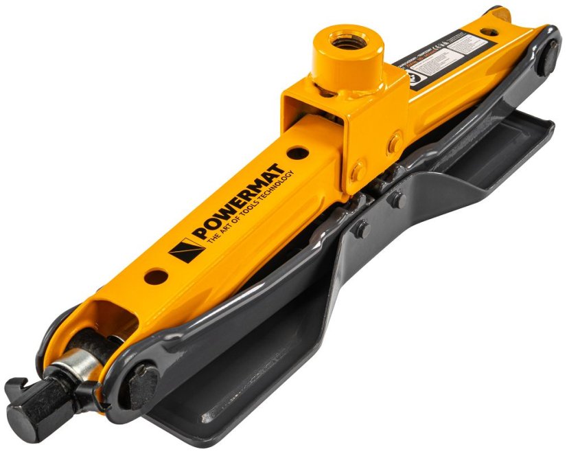 Trapézový zdvihák 2,5 t - 130–445 mm + kľúč na kolesá