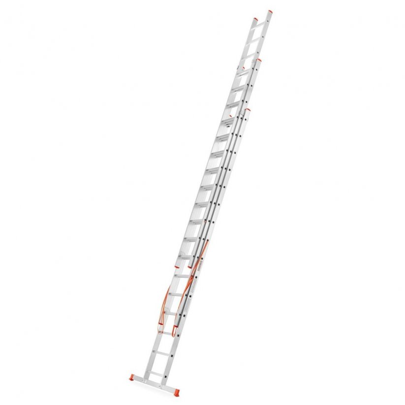 Trojdielny multifunkčný rebrík 3x14