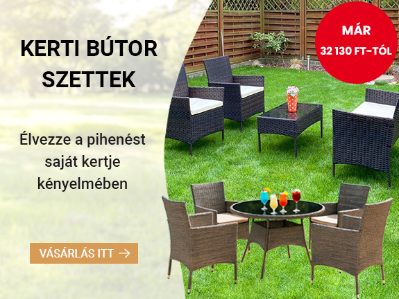Kerti bútorszettek