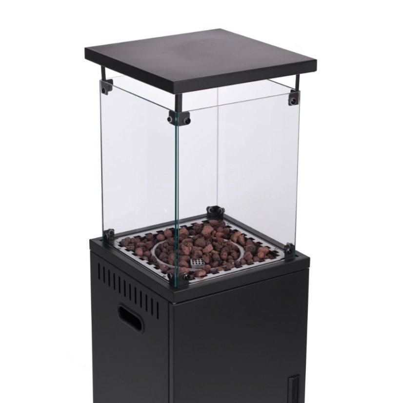 Plynový sálavý ohrievač 13 kW so skleneným ohniskom