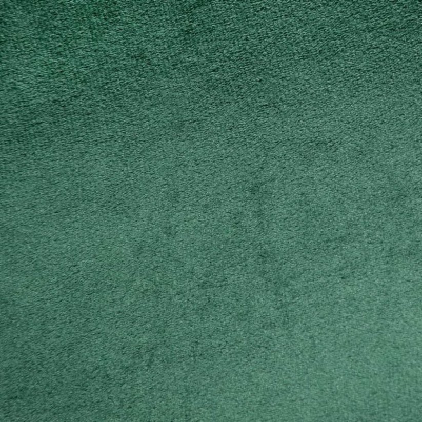 Perdea decorativă monocoloră din catifea verde