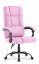 Ergonomska uredska stolica CABRO C505 do 150 kg roza