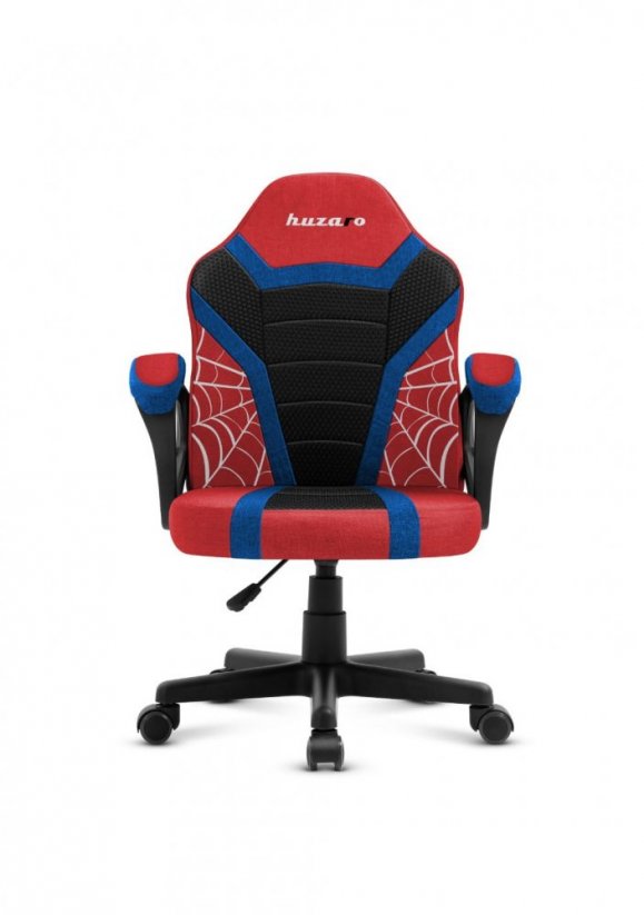 Scaun gaming confortabil pentru copii cu motiv SPIDERMAN