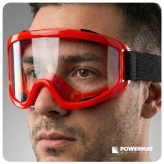 Ochranné pracovné okuliare – dielenské okuliare s ventiláciou a UV ochranou