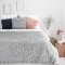 Soffice coperta con fodera in pile - grigio