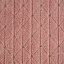 Originelle rosa Decke mit geometrischem Muster