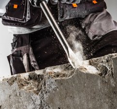 Abbruchhammer mit Antivibrationsgriff SDS+ 900 W